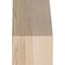 Ekena Millwork 6"W x 10"D x 10"H Westlake Rough Sawn Knee Brace, Douglas Fir BRC06X10X10WTL00RDF - alternate 2